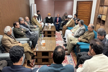 سربراہ ایم ڈبلیوایم علامہ راجہ ناصرعباس کی محمود خان اچکزئی کے اپوزیشن قائدین کےاعزازمیں عشائیہ میں خصوصی شرکت