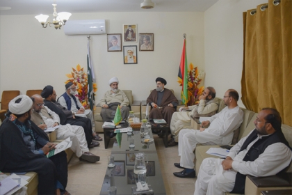 سینیٹر علامہ راجہ ناصرعباس جعفری کی زیر صدارت ایم ڈبلیوایم پاکستان کی مرکزی کابینہ کا پہلا باضابطہ اجلاس