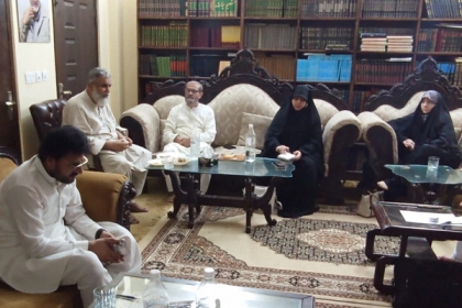 سربراہ ایم ڈبلیوایم سینیٹرعلامہ راجہ ناصرعباس کی زیر صدارت شعبہ خواتین کی مرکزی نگراں کونسل کا اجلاس