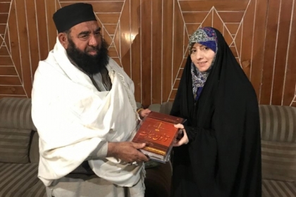 ایم ڈبلیوایم کی رکن پنجاب اسمبلی محترمہ زہرانقوی سے رکن اسلامی نظریاتی کونسل علامہ افتخارنقوی کی ملاقات