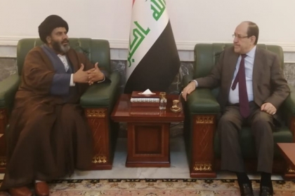 سیکریٹری امور خارجہ ایم ڈبلیو ایم پاکستان علامہ ڈاکٹرشفقت شیرازی کی سابق عراقی وزیر اعظم نوری المالکی سے ملاقات