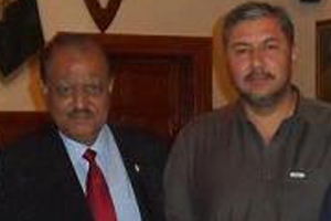ایم ڈبلیوایم کےرکن بلوچستان اسمبلی آغا رضا کی صدر مملکت ممنون حسین سے ملاقات