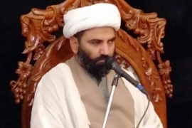 حضرت محمد مصطفیؐ کے نقش قدم پر چل کر شیاطین عالم کو عبرت ناک شکست دے سکتے ہیں،علامہ مقصودڈومکی