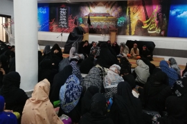 ایم ڈبلیوایم شعبہ خواتین ضلع رحیم یار خان کے تحت عشرہ زینبیہ کے موقع پر مجلس عزاکا انعقاد