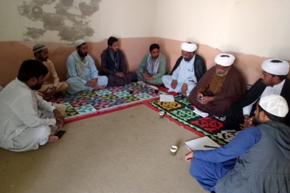  مولانا علی نواز عرفانی مجلس علمائے شیعہ پاکستان ضلع جھل مگسی کے صدر منتخب