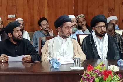 اگر امت مسلمہ فلسطین کے مسئلے پر یکجا ہوئی ہوتی تو آج کشمیری مسلمانوں کو یہ دن نہ دیکھنے پڑتے،علامہ تصور جوادی