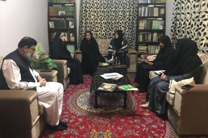 محترمہ زہرانقوی کی ایم ڈبلیوایم شعبہ خواتین کی مرکزی کابینہ کی اراکین سے ملاقات ، تنظیمی امور پر تبادلہ خیال