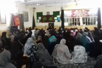 ایم ڈبلیوایم شعبہ خواتین کی جانب سے عشرہ زینبیہ کے موقع پر مجلس عزا کا انعقاد