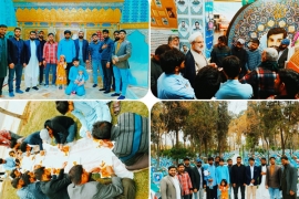 ایم ڈبلیوایم شعبہ اصفہان کی جانب سے روحانی و تفریحی دورے میں طلاب کی شہداء کے مزارات پر حاضری