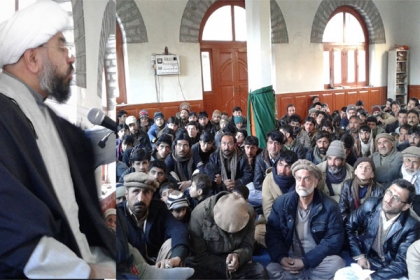 اقتصادی راہداری کے ثمرات سے محروم رکھنے کیلئے جی بی کی تقسیم کا فارمولا دیا گیا، علامہ امین شہیدی
