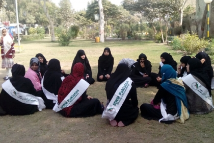 کوآرڈینیٹر ایم ڈبلیوایم شعبہ خواتین خانم زہرا نقوی کا دورہ سکھراور شکارپور