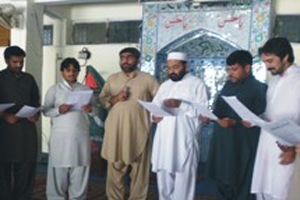 ایم ڈبلیوایم ایبٹ آباد کی نومنتخب کابینہ نے حلف اٹھا لیا