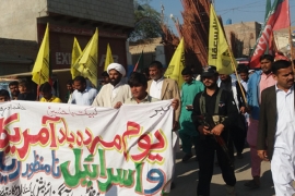 اقوام متحدہ میں امریکہ کو شکست فاش اس بات کی دلیل ہے کہ امریکہ اور اس کا پاگل صدر اقوام عالم کی نظر میں منفور ہوچکا ہے ،علامہ مقصودڈومکی