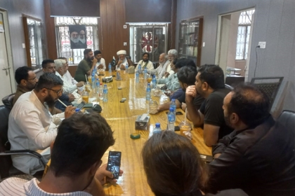 لاہور ،ایم ڈبلیوایم رہنما علامہ ظہیر کربلائی کی زیر صدارت محرم الحرام کا انتظامی اجلاس