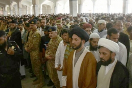 اٹک:ایم ڈبلیوایم کے مرکزی قائدین کی شہیدسانحہ بڈھ بیرکیپٹن اسفندیاربخاری کی نمازجنازہ میں شرکت