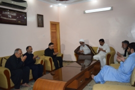 علامہ راجہ ناصر عباس جعفری سے پاک سرزمین پارٹی کے اعلیٰ سطحی وفد کی ملاقات ، سانحہ پاراچنار پر اظہارتعزیت اور فاتحہ خوانی