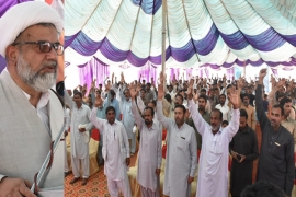 امریکہ نے پاکستان کے امن و سکون اور معاشی ڈھانچے کو ناقابل تلافی نقصان پہنچایا، علامہ راجہ ناصرعباس