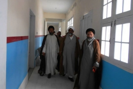 علامہ راجہ ناصرعباس کاایم ڈبلیوایم کے تحت قائم کردہ دارالشفاءمولاعباس ؑاسپتال کادورہ