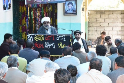 منبر سے تفرقہ کی بات نہ کی جائے، جلوس عزاء کا راستہ روکنے والا ظالم ہے، علامہ ناصرعباس جعفری