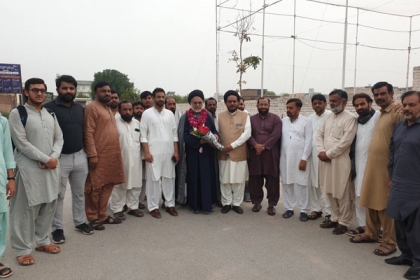 مرکزی جنرل سیکریٹری ایم ڈبلیوایم علامہ سید حسن ظفرنقوی کی پہلے تنظیمی دورے پر ملتان آمد، شاندار استقبال