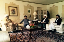 علامہ راجہ ناصرعباس جعفری کی سربراہی میں ایم ڈبلیوایم کے اعلیٰ سطحی وفدکی وفاقی وزیر داخلہ چوہدری نثارعلی خان سےملاقات