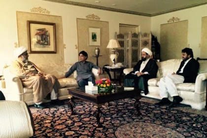علامہ راجہ ناصرعباس جعفری کی سربراہی میں ایم ڈبلیوایم کے اعلیٰ سطحی وفدکی وفاقی وزیر داخلہ چوہدری نثارعلی خان سےملاقات