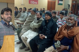 عالمی برادری بیت المقدس میں غیر قانونی آبادکاری کو فوری نوٹس لے،ناصرشیرازی