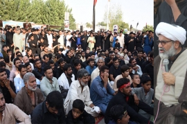حسینیت جبر و استبداد اور عصر حاضر کے یزیدوں کیخلاف لڑنا سیکھاتی ہے، علامہ ناصر عباس جعفری