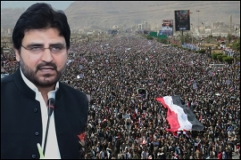 خواجہ آصف نے جوابی میزائل حملوں کی مذمت تو کی لیکن 14000یمنی مسلمانوں کے وحشیانہ قتل عام پر خاموش ہیں، ناصرشیرازی