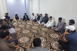 ایم ڈبلیوایم کراچی کی جانب سے نجف اشرف و قم القدسہ سے تبلیغ کیلئے تشریف لانے والے علماءوطلاب کیساتھ نشست اور سحری کا اہتمام