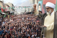 ‏ہماری گردن کٹے یا زبان کاٹ دی جائے، ہم کسی ظالم کی حمایت نہیں کریں گے، ظلم وجبر کے خلاف مزاحمت اہل گلگت بلتستان کے لہو میں شامل ہے،سینیٹرعلامہ راجہ ناصرعباس