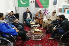 علامہ اقتدار حسین نقوی کا دورہ ایران، مشہد مقدس میں کابینہ سے ملاقات، صمیمی نشست سے خطاب