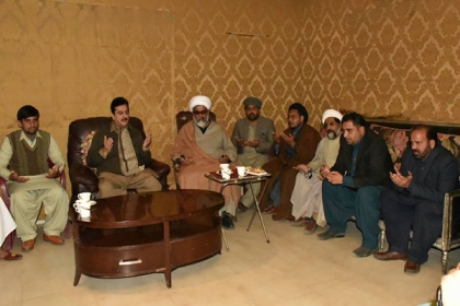 علامہ ناصر عباس جعفری کی سابق وزیراعظم سید یوسف رضا گیلانی سے ملاقات، شہید منیٰ اسدمرتضی ٰ گیلانی کی تعزیت