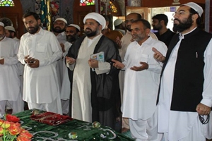 علامہ امین شہیدی کا دورہ ہنگو، عمائدین اور مقامی تنظیموں کے مسئولین سے ملاقاتیں