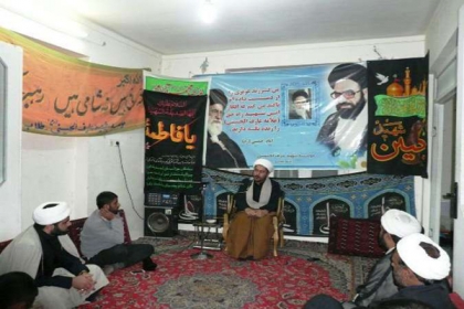 مشہد مقدس، ایم ڈبلیو ایم کے زیراہتمام عشرہ مجالس جاری، علماء وطلباء کی شرکت