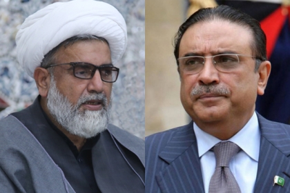 سابق صدر مملکت و شریک چیئرمین پی پی پی آصف زرداری کا علامہ راجہ ناصرعباس کو ٹیلیفون ، خیریت دریافت کی