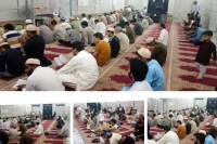 ملتان، وحدت یوتھ کے زیراہتمام فلسطینی مجاہدین کی صحت وسلامتی اور نصرت کے لیے دعائے توسل کا اہتمام