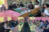 علامہ سید احمد اقبال رضوی کی زیر قیادت ایم ڈبلیوایم وفدکی علامہ آغا راحت حسینی سے ملاقات ، شہید آغا ضیاءالدین کی مرقدپر حاضری